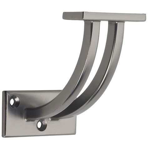 decorative metal wall rail brackets|surface mount handrail bracket.